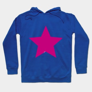 XHOZUCAN | STAR | magenta Hoodie